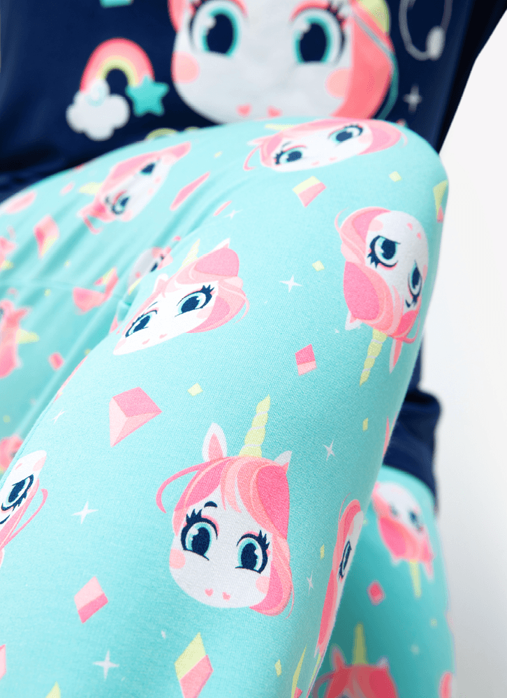 Pijama-Manga-Longa-Feminino-Viscolycra-Unicornio-Shine