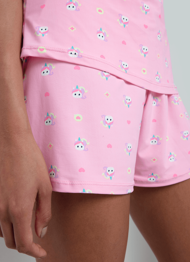 Pijama-Regata-Microfibra-Feminino-Unicornio-Kawaii