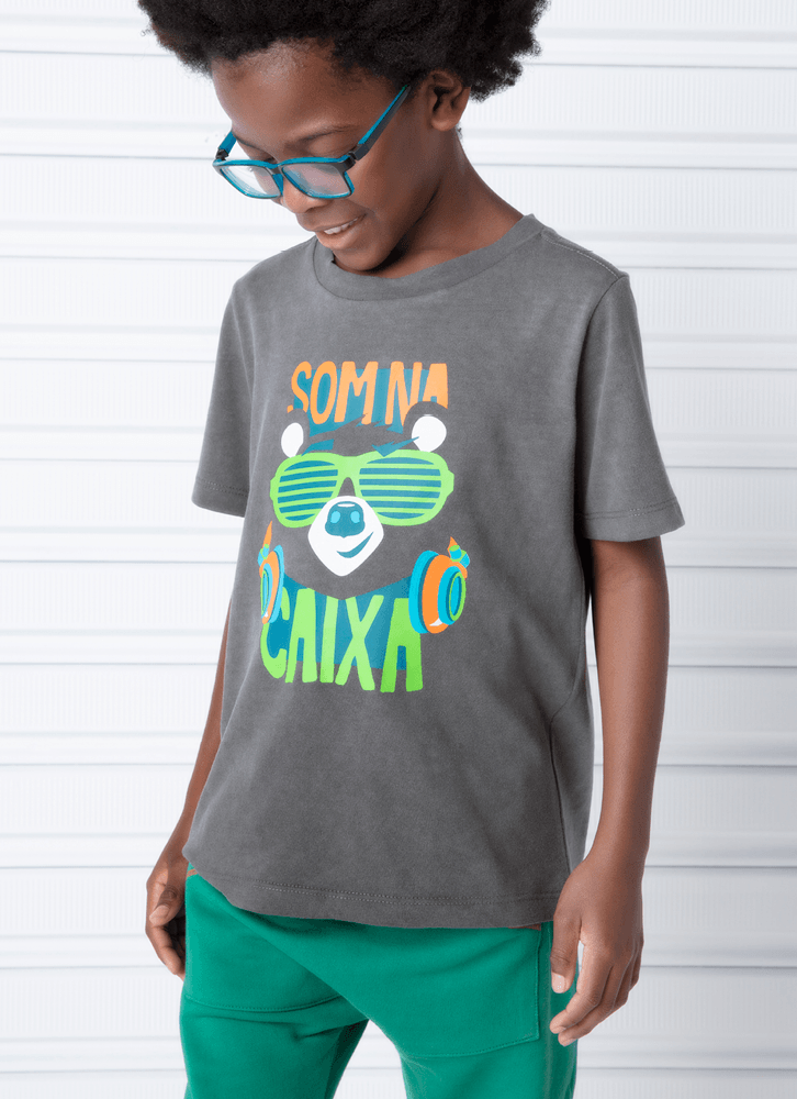Camiseta-Infantil-Manga-Curta-Algodao-Guaxinim-Music