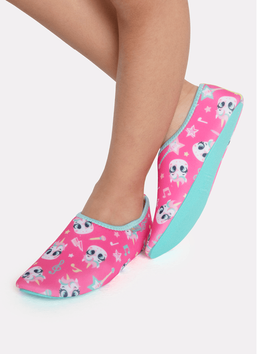 Tênis Sapatilha Menina Antiderrapante Unicórnio Popstar