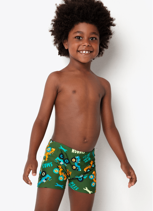 Sunga Menino Monster Truck