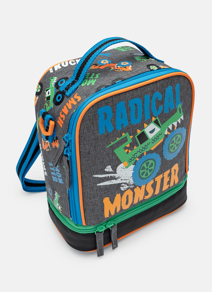 Mochila Sacola Monster Truck Puket 050403541 - Se-An Junior - Moda