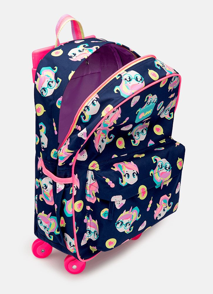 Kit-Escolar-Mochila-Com-Rodinha---Lancheira-Termica-Unicornio-Kawaii