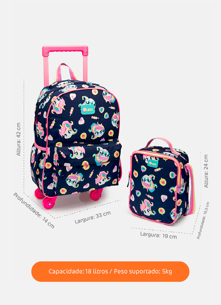 Kit-Escolar-Mochila-Com-Rodinha---Lancheira-Termica-Unicornio-Kawaii