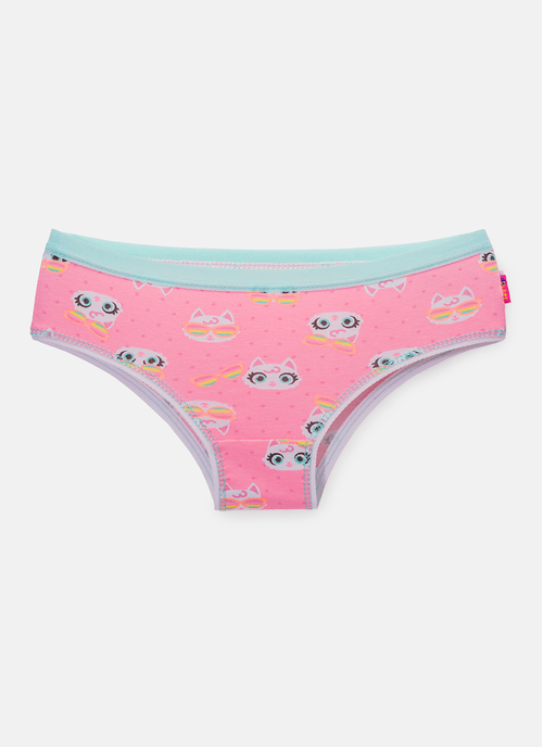 Calcinha Boneca Algodão Menina Gata Meow