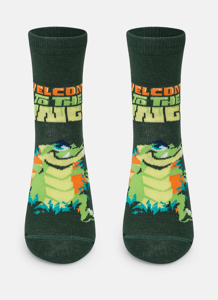 Meia-Soquete-Menino-Jacare-Jungle
