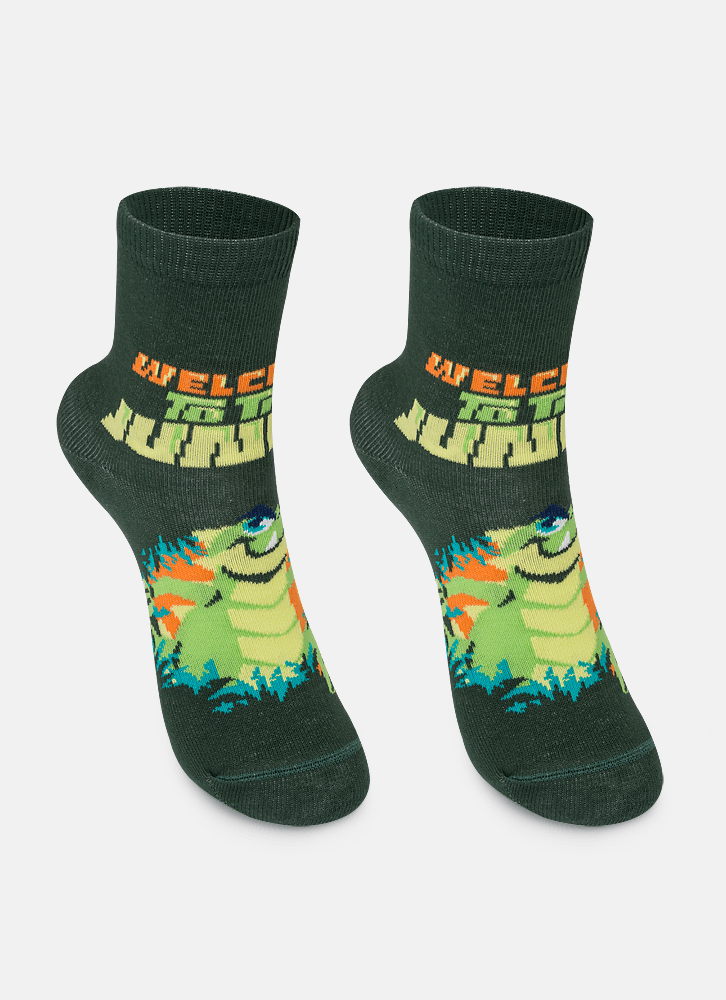 Meia-Soquete-Menino-Jacare-Jungle