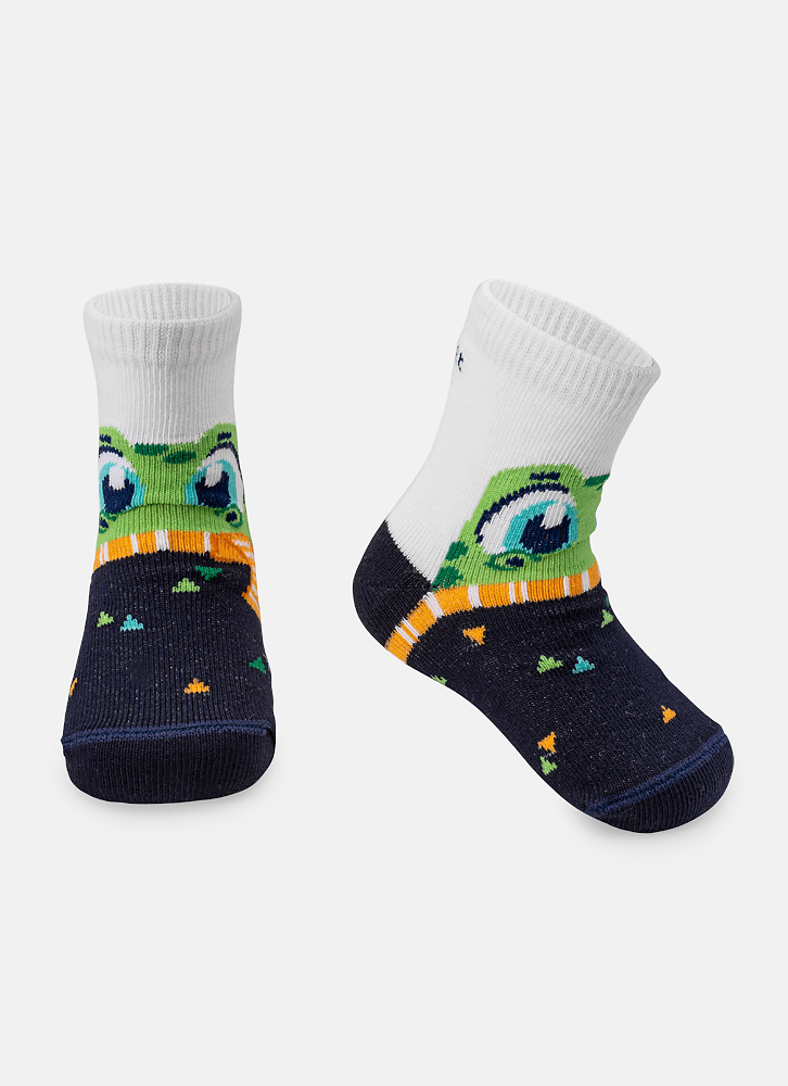 Meia-Soquete-Bebe-Menino-Dino