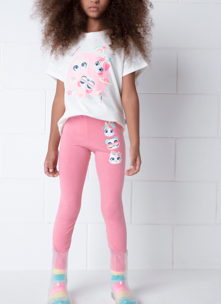 Calca-Legging-Infantil-Cotton-Multibichos-Lisa