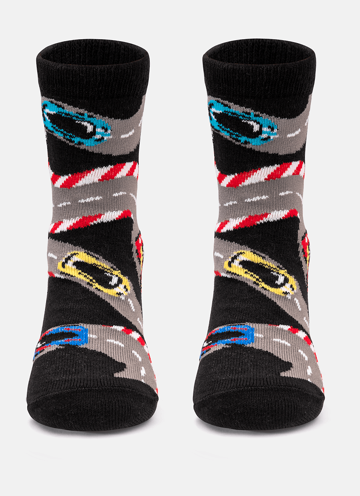 Meia-Menino-Soquete-Cano-Medio-Carros