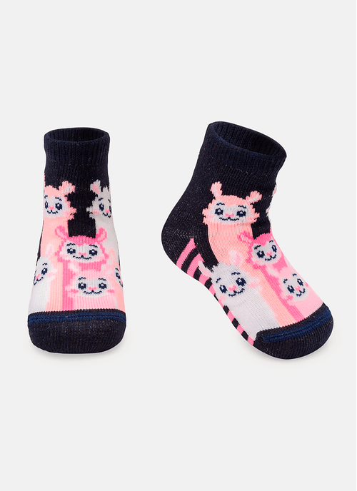 Meia Soquete Bebê Menina Lhama