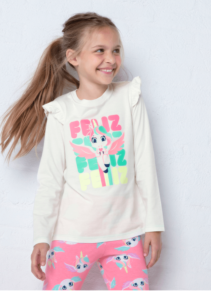 Camiseta-Infantil-Manga-Longa-Algodao-Unicornio-Mystic