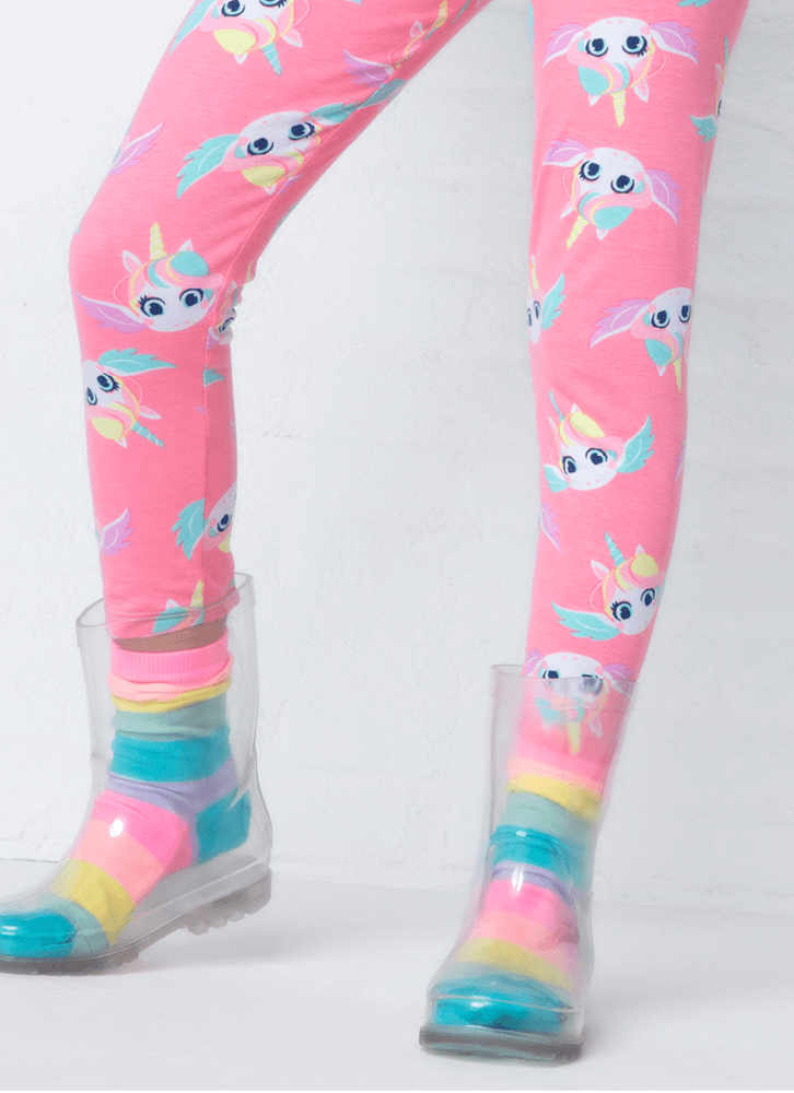 Calca-Legging-Infantil-Cotton-Unicornio-Mystic