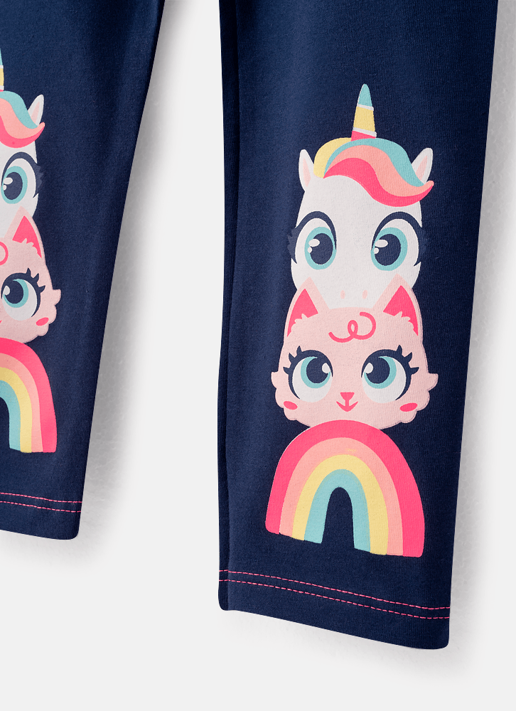 Calca-Legging-Infantil-Cotton-Unicornio-Cat