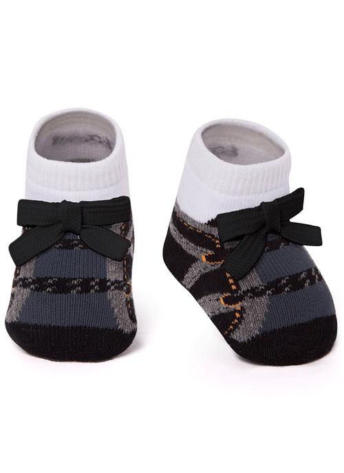 Meia Menino Soquete com aplique