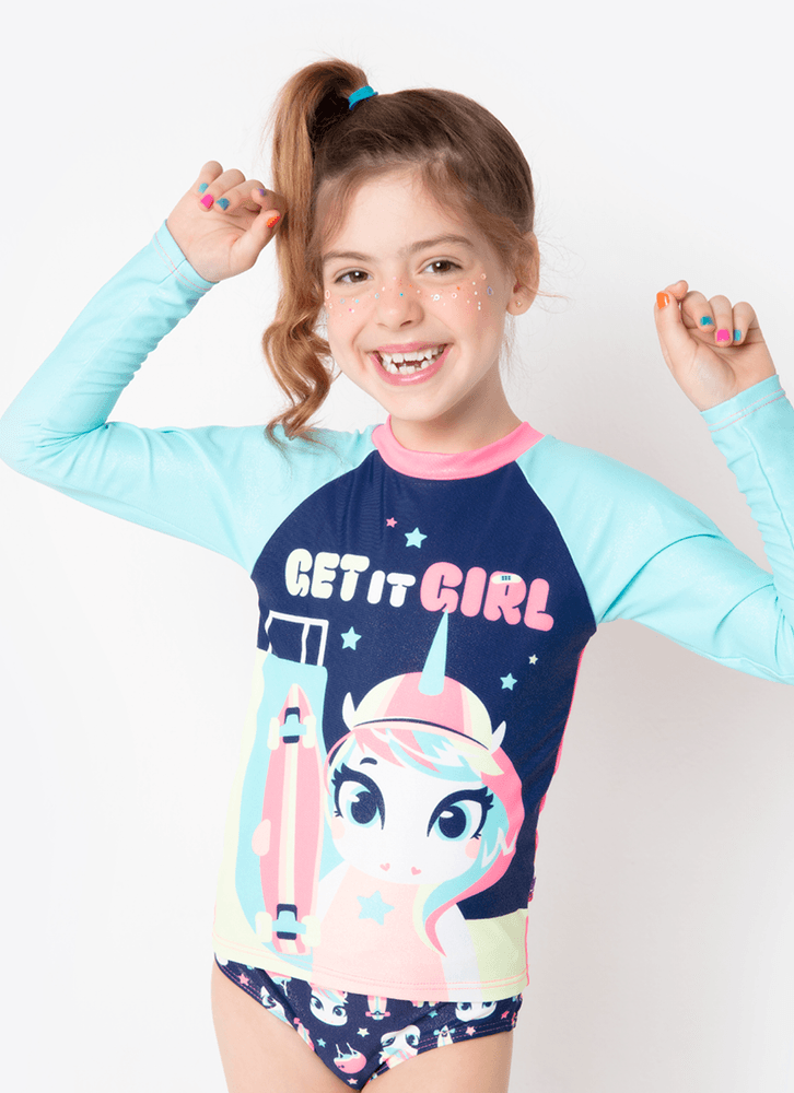 Camiseta-Com-Protecao-Solar-Menina-Unicornio-Skate