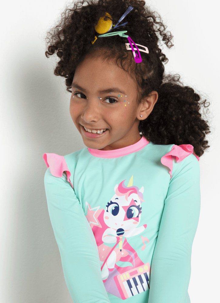 Camiseta-Manga-Longa-Com-Protecao-Solar-Menina-Unicornio-Popstar