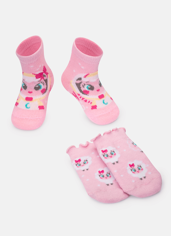 Kit-Com-Meia-E-Luva-Bebe-Menina-Ovelha