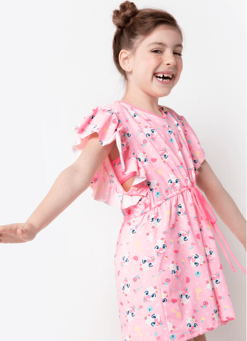 Saída de Praia Menina Lhama Secret