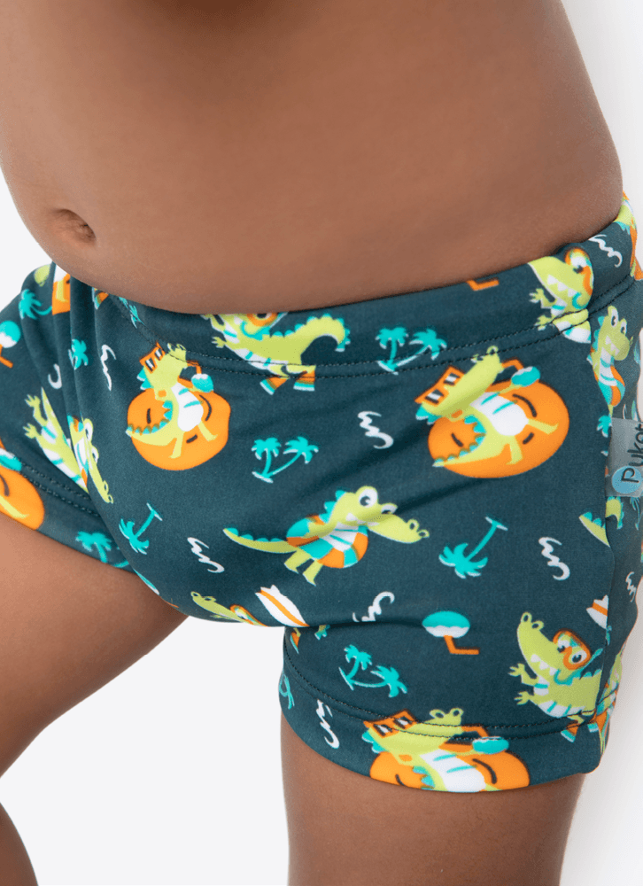 Sunga-Larga-Infantil-Baby-Jacare