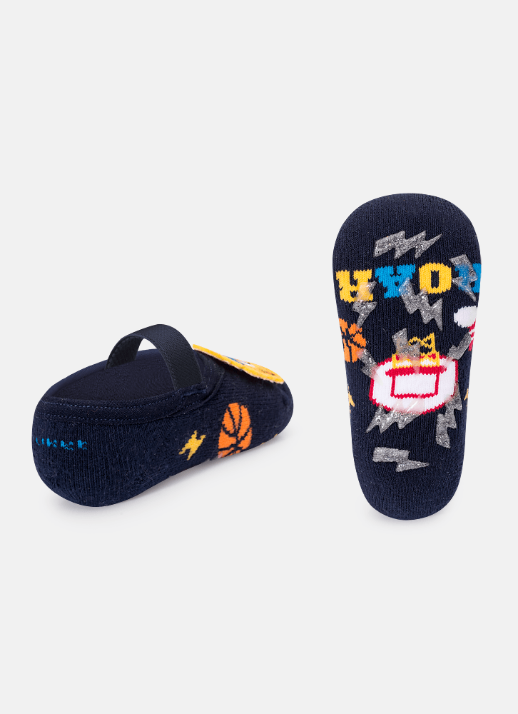 Meia-Sapatilha-Com-Antiderrapante-Bebe-Menino-Leao