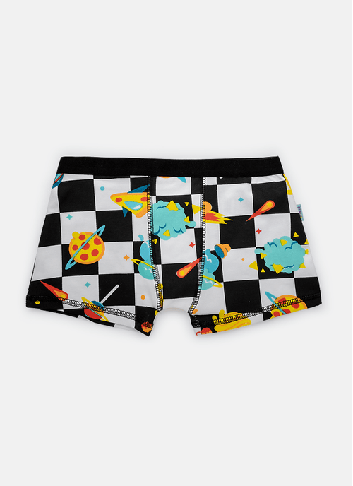 Cueca Boxer Menino Algodão Space Food