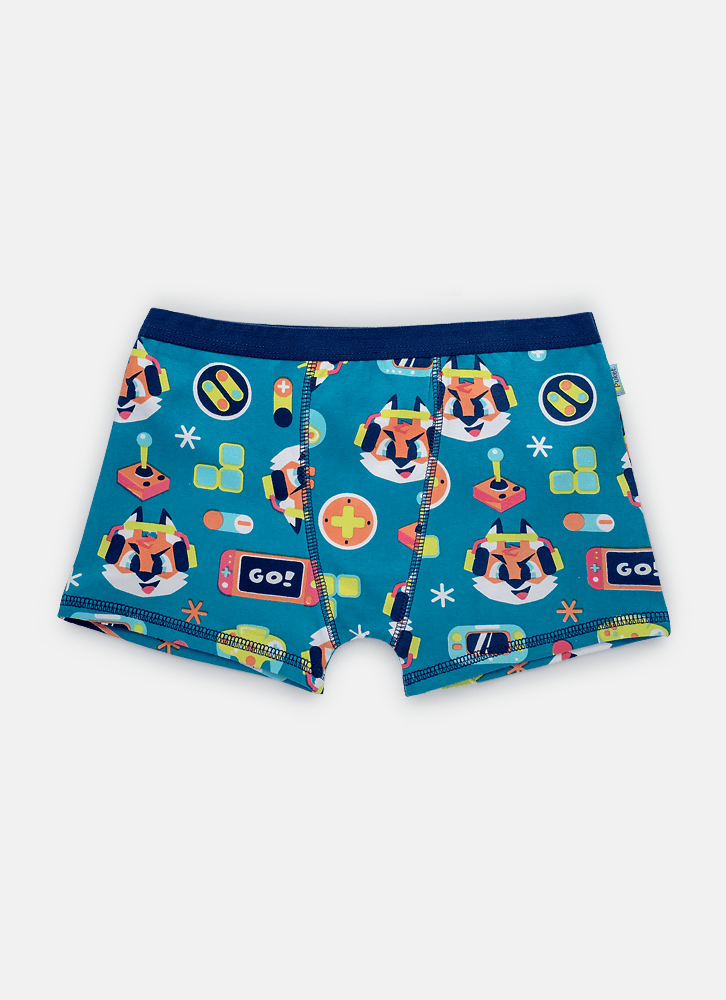 Cueca-Boxer-Menino-Teen-Algodao-Raposa-Gamer