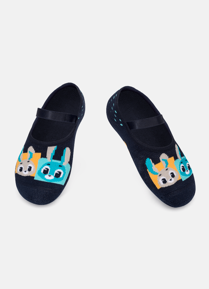 Meia-Sapatilha-Antiderrapante-Unissex-Coelho-Familia