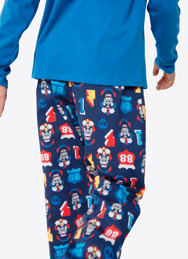 Pijama-Manga-Longa-Menino-Algodao-Gorila-Rider
