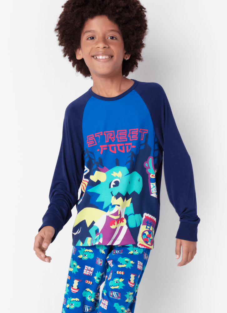 Pijama-Manga-Longa-Viscolycra-Menino-Teen-Dragao-Street