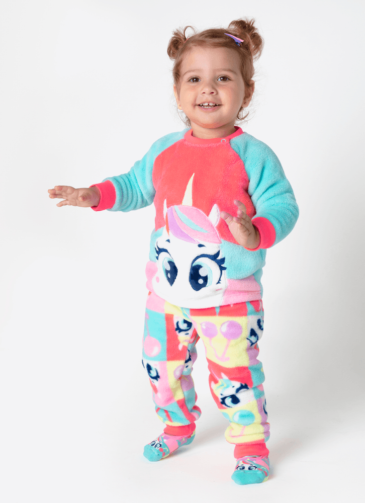 Pijama-Manga-Longa-Bebe-Menina-Soft-Unicornio-Cherry