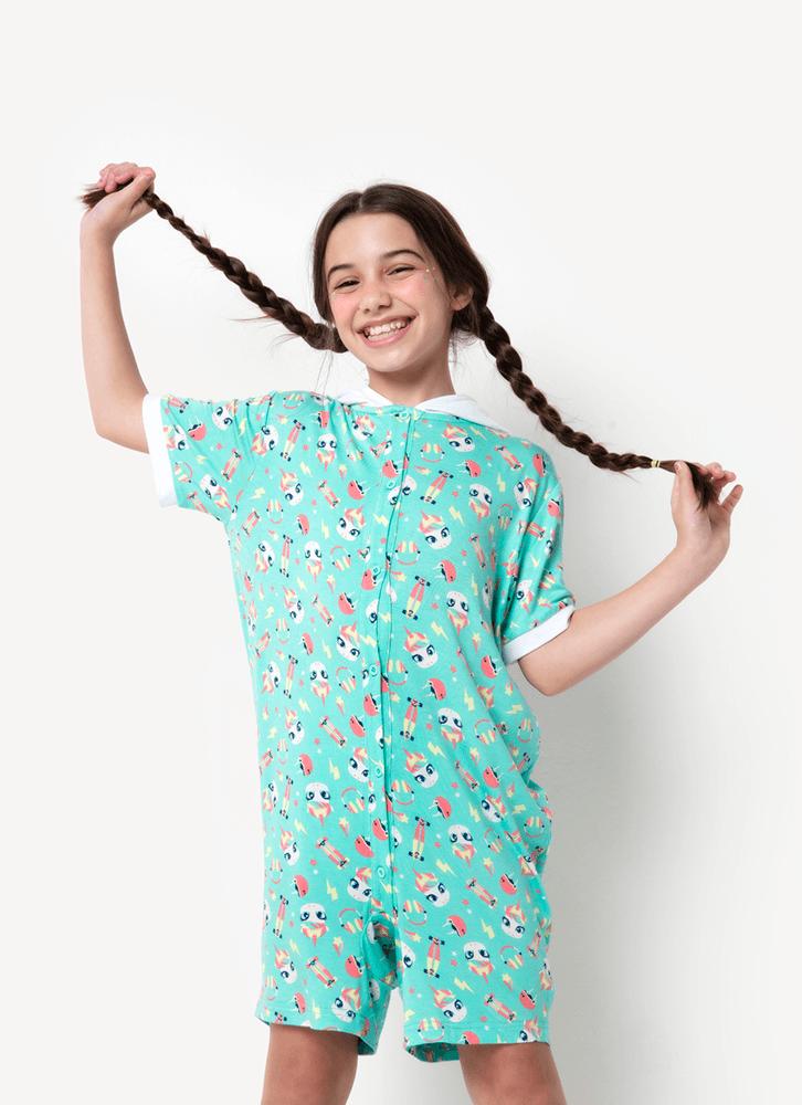 Macacao-Manga-Curta-Menina-Teen-Viscolycra-Unicornio-Skate