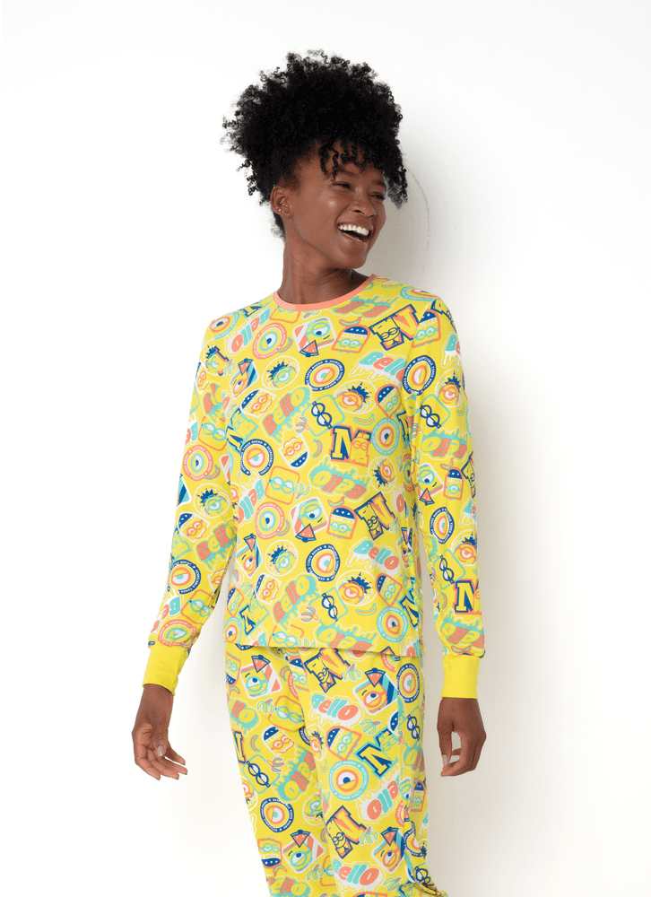 Pijama-Manga-Longa-Viscolycra-Adulto-Unissex-Minions