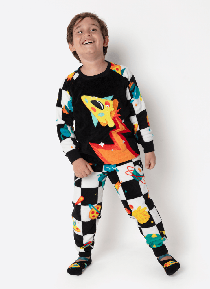 Pijama-Manga-Longa-Soft-Menino-Space-Food