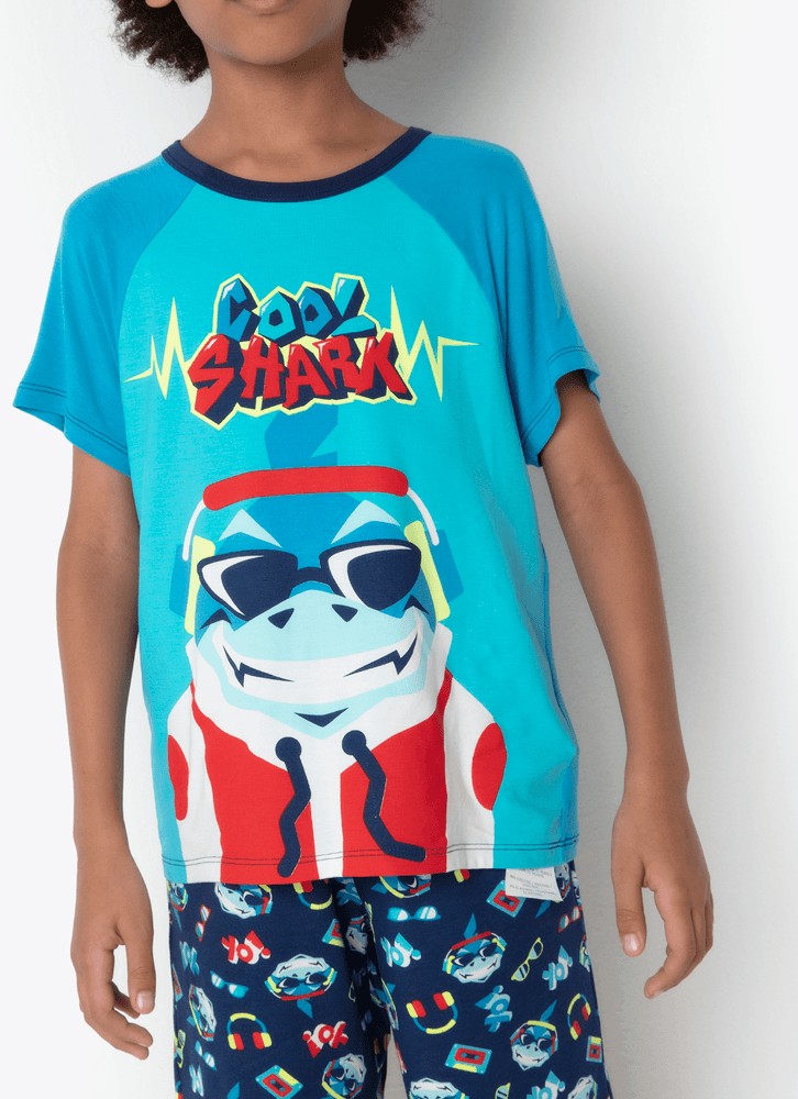 Pijama-Manga-Curta-Viscolycra-Menino-Teen-Tubarao-Hip-Hop