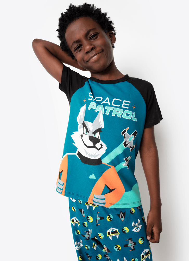 Pijama-Longo-Manga-Curta-Menino-Teen-Viscolycra-Lobo-Space-Brilha-No-Escuro