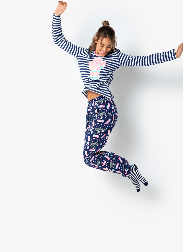 Pijama-Manga-Longa-Feminino-Viscolycra-Premium-Unicornio-Shine