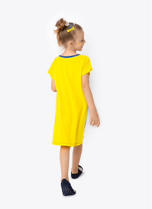 Camisola Manga Curta Viscolycra Infantil Minions