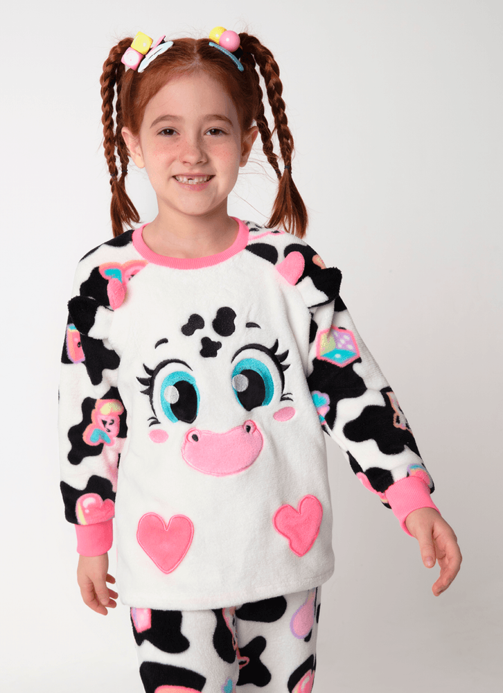 Pijama-Manga-Longa-Soft-Menina-Vaca-Patches