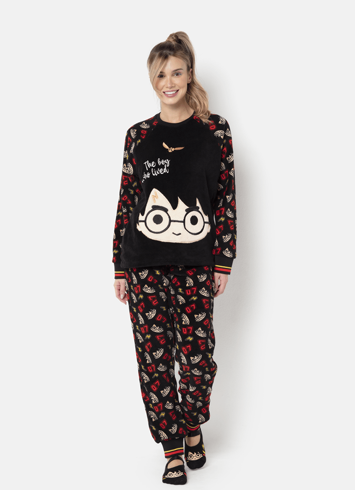 Pijama-Manga-Longa-Adulto-Soft-Harry-Potter