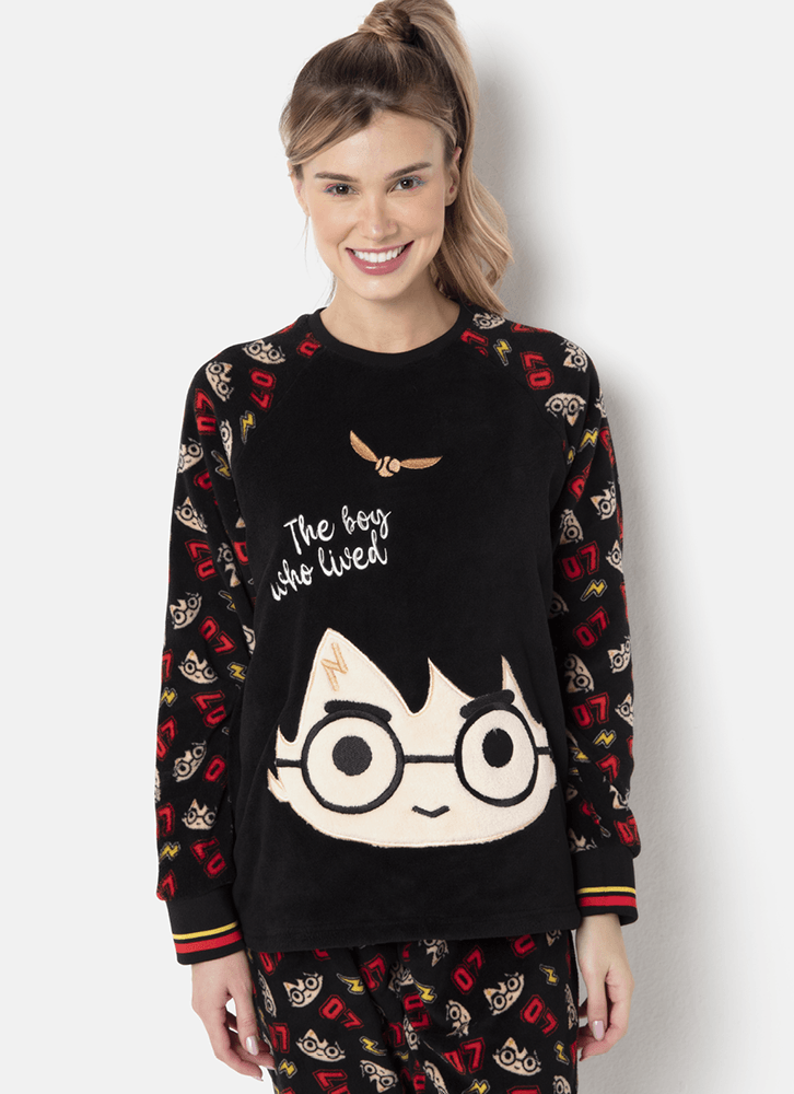 Pijama-Manga-Longa-Adulto-Soft-Harry-Potter