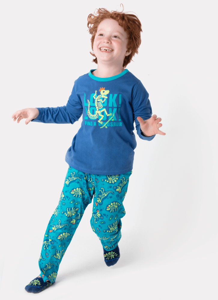 Pijama-Manga-Longa-Menino-Algodao-Dinossauro-Fosseis