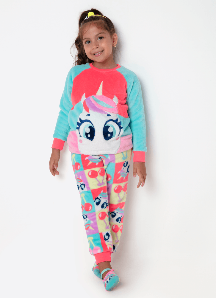 Pijama-Manga-Longa-Soft-Menina-Unicornio-Cherry