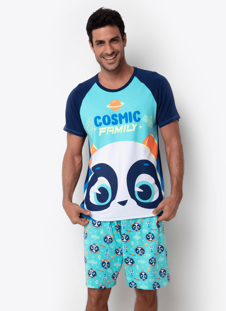 Pijama-Curto-Viscolycra-Masculino-Familia-Panda