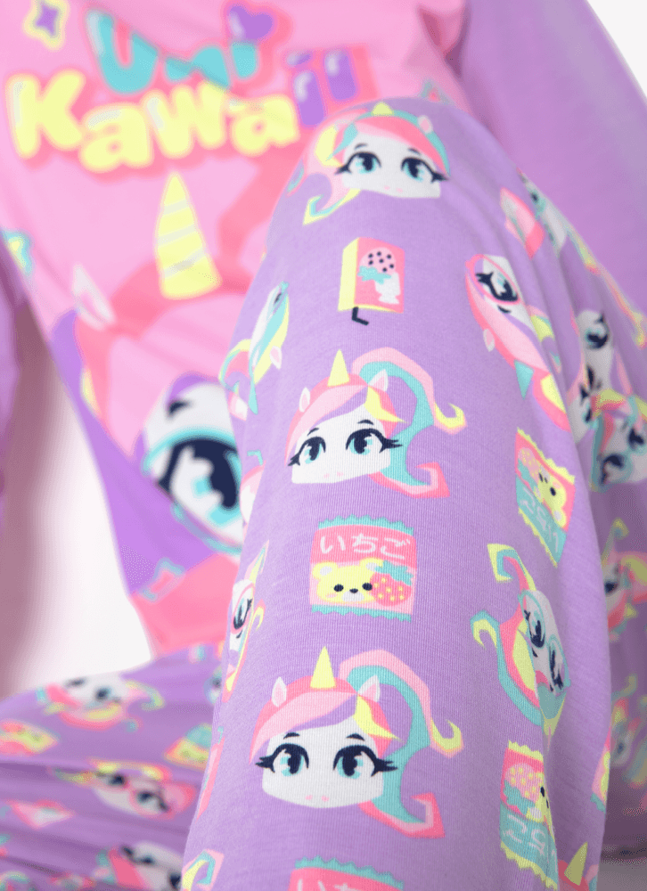 Pijama-Manga-Longa-Viscolycra-Feminino-Unicornio-Kawaii