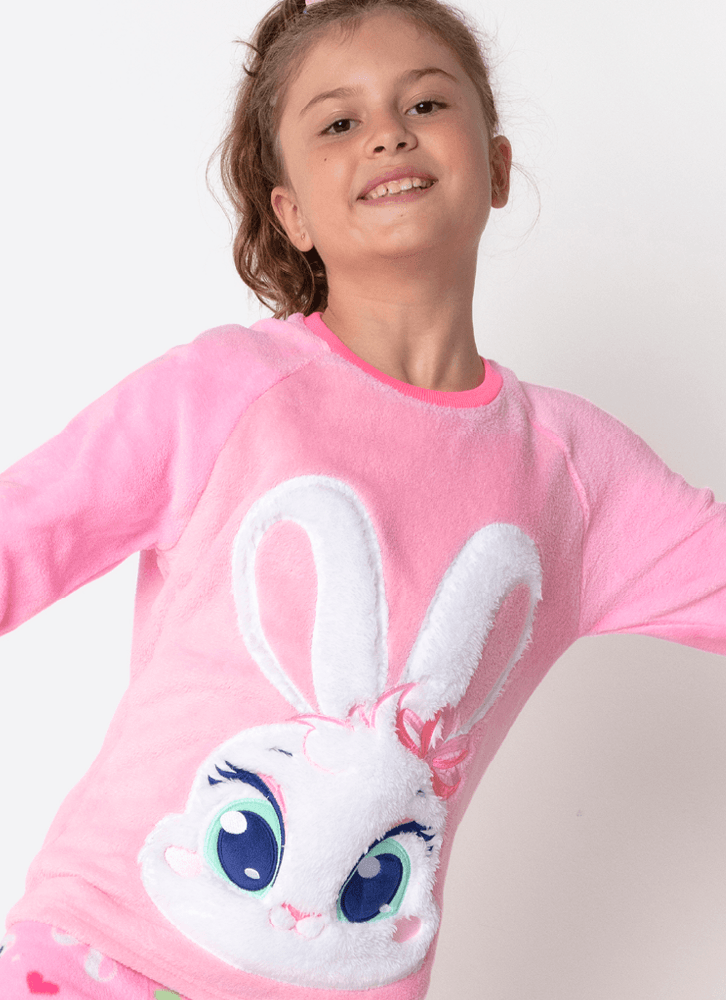 Pijama-Manga-Longa-Soft-Menina-Teen-Coelha-Romantica