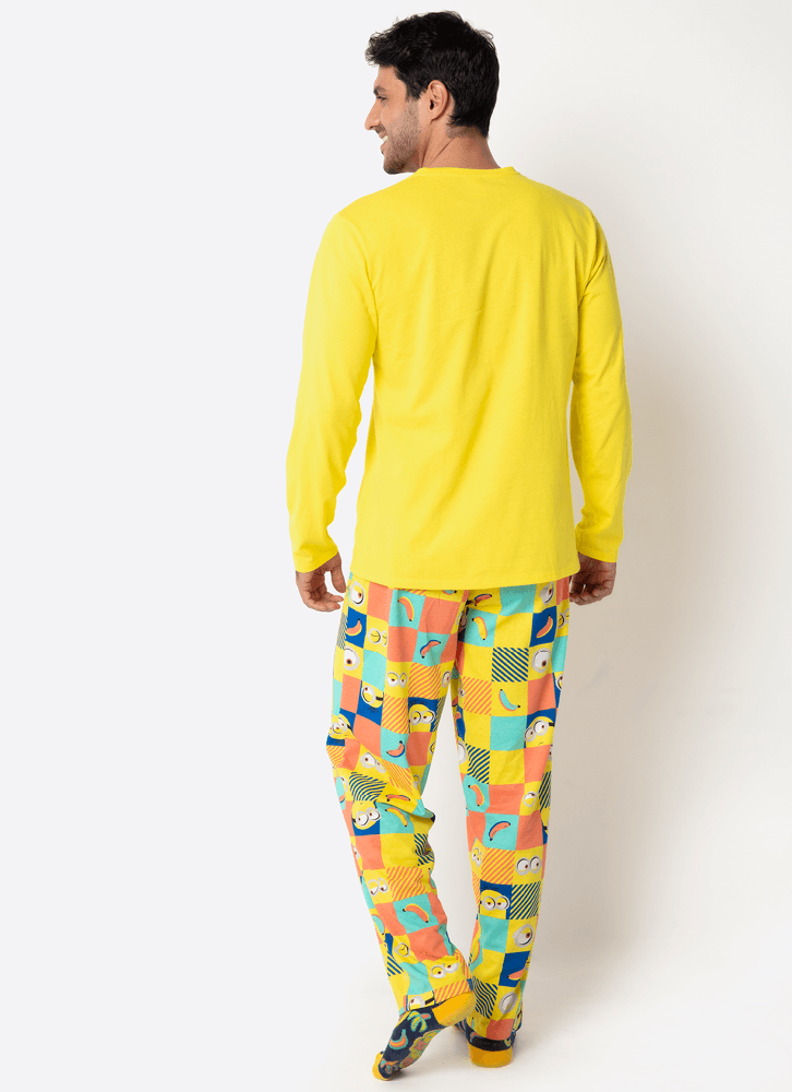 Pijama-Manga-Longa-Masculino-Minions