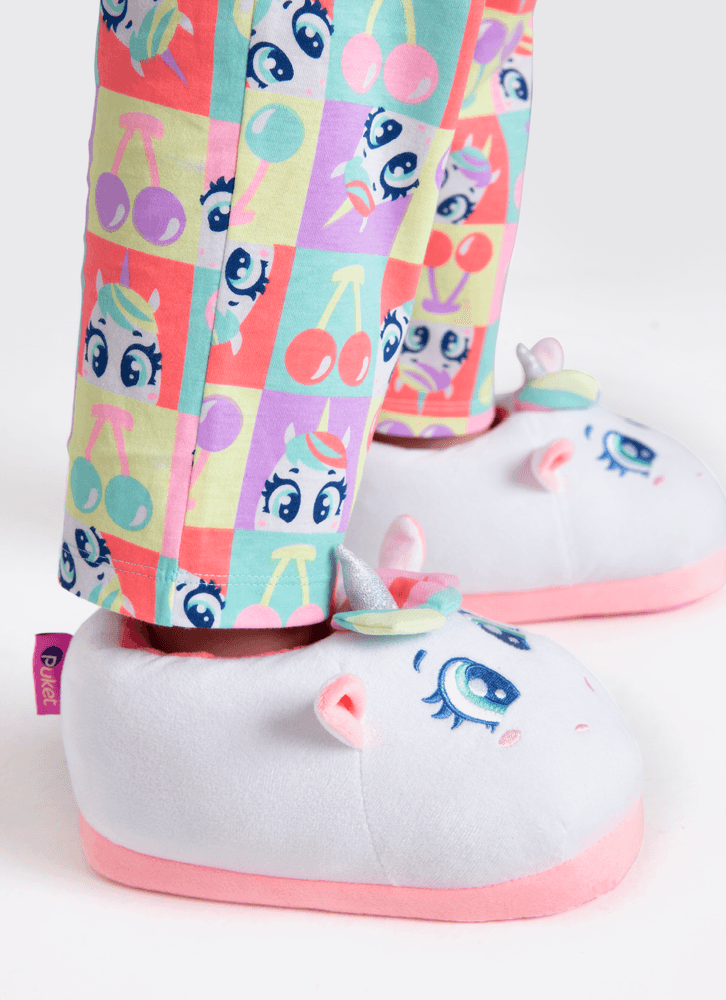 Pantufa-Menina-Unicornio-Cherry