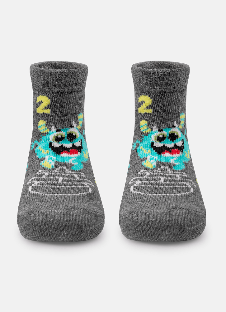 Meia-Menino-Soquete-Cano-Medio-Monstro