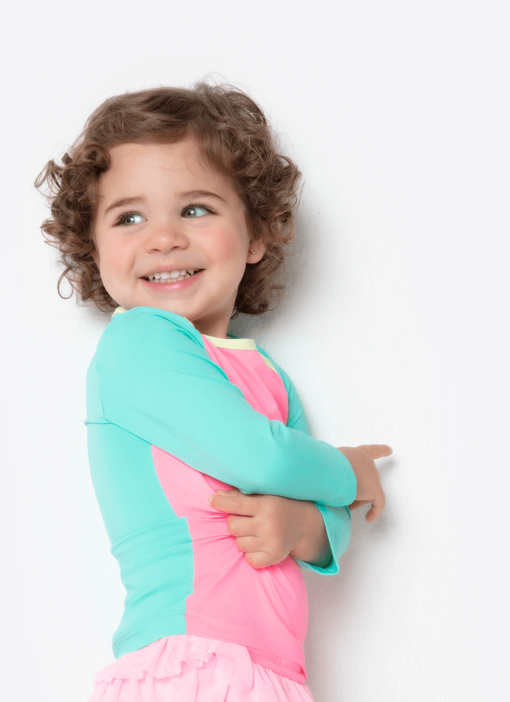 Camiseta-Com-Protecao-Solar-Bebe-Menina-Color-Block